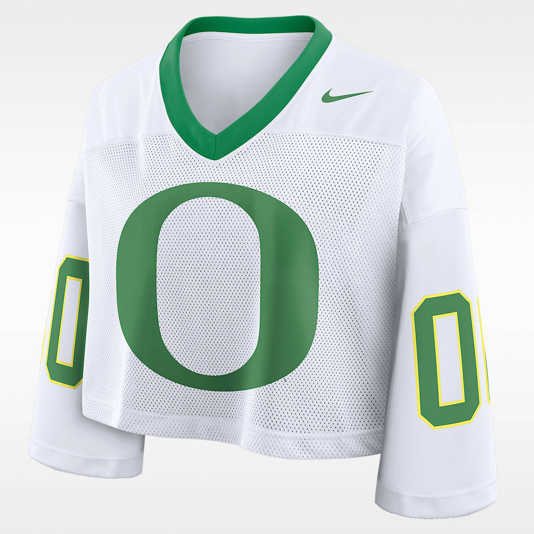 Oregon Logo Women's Nike Dri-FIT College Cropped Jersey. Nike.com